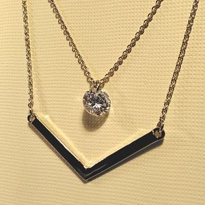 LC Lauren Conrad 2pc Medallion Gold 16" NWT